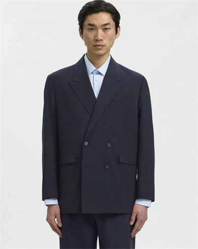 Selected - SLMRelaxed-Liam Blazer - Navy Blazer